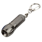 Design personnalisé personnalisé petit métal / plastique a conduit lampe de poche porte-clés torche Promotion