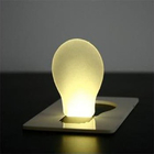 personnalisé petit métal / plastique haut brillants blancs LED ampoule lampe de poche porte-clés