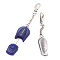 Mini métal / plastique Mini conduit trousseau lumière / porte-clés pour cadeaux promotionnels, ornements