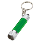 Mini cadeaux promotionnels métal conduit lampe de poche porte-clés personnalisé logo soie sérigraphie