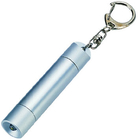 Haut PS blanc brillant, PVC imprimé conduit flamme de porte-clés lampe de poche pour les cadeaux de promotion
