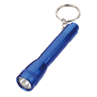 PS super brillant publicitaire, matériau PVC led lumière de lampe de poche porte-clés pour ornements