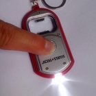 Mini métal, plastique sur mesure conduit super bright lampe de poche porte-clés pour cadeaux promotionnels