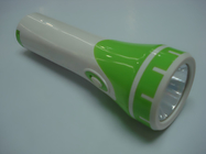 5 adaptés aux besoins du client/6 ont mené la lampe-torche en plastique de torche d'unités avec la batterie 400mah rechargeable