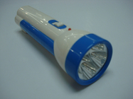 Lampe de poche rechargeable d'urgence, la torche en plastique avec 7 conduit unités, 800mAh batterie
