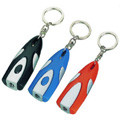 Cadeaux promotionnels de poche mini étanche Led métal torche porte-clés lampe de poche de haute puissance