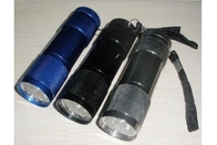 torche de lampe de poche led de oem logo 9pcs haute puissance d'alliage aluminium prix compétitif