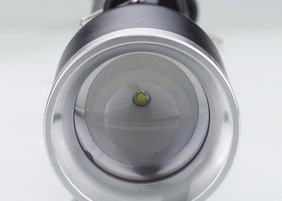 lampe-torche de puissance élevée de secours avec la fonction de bourdonnement, torche menée puissante avec 2 * batterie de D