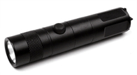 140 Lumen Police Portable noir LED lampe de poche Rechargeable JW034141-T3