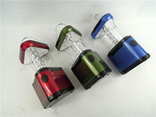 0,5 Lumières extérieures de camping du plastique 24 LED de W avec 4 * batterie de D, 100LM