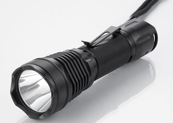 Choc de spéléologie de commutateur de mode 5 - la torche de la police LED de preuve avec du CE a approuvé