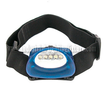 Torche imperméable D.C.A. pour pêcher, phare de tête du CREE LED de 5 blancs LED