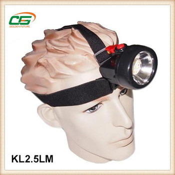 Torche de tête de la puissance élevée LED/CE imperméables phares 1w de chasse