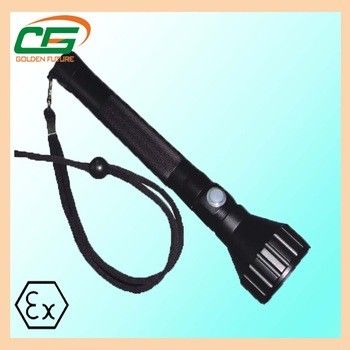 Lampe-torche rechargeable du CREE LED de sécurité pour la police, lumière rechargeable de torche de LED