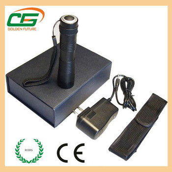 Lumineux superbe mené industriel en aluminium de la torche 230lu de lampe-torche du Cree Ip66