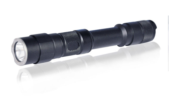 Lampe-torche tactique rechargeable de police d'alliage d'aluminium pour le travail extérieur