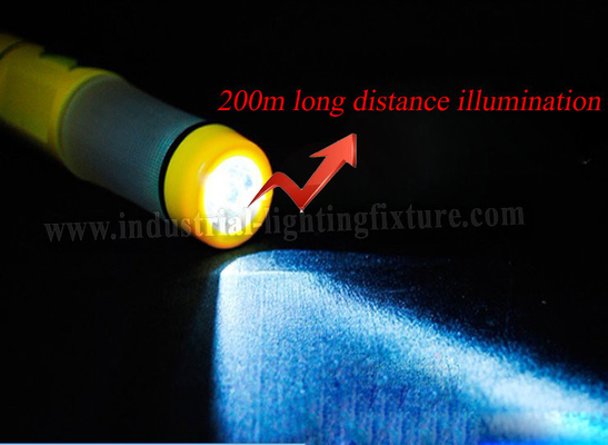 Urgence de voiture Led jaune conduit lampe de poche Rechargeable avec 9 LED