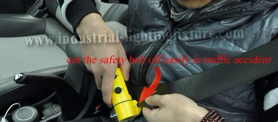 Urgence de voiture Led jaune conduit lampe de poche Rechargeable avec 9 LED