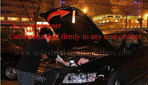Urgence de voiture Led jaune conduit lampe de poche Rechargeable avec 9 LED