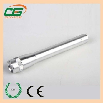 Lampe-torche 9000MCD, petite lampe-torche de torche d'aa 5 LED de lumen élevé en aluminium 20 heures de CE