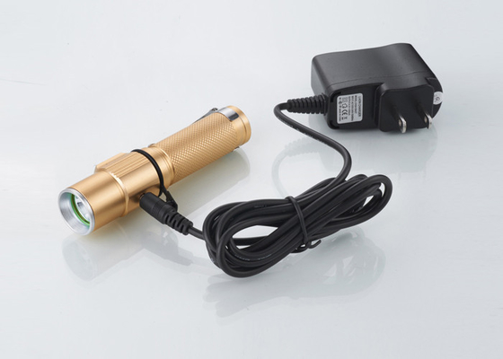 le mini aluminium 5watt a mené la lampe-torche menée tactique campante de torche rechargeable