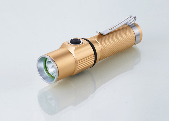 le mini aluminium 5watt a mené la lampe-torche menée tactique campante de torche rechargeable