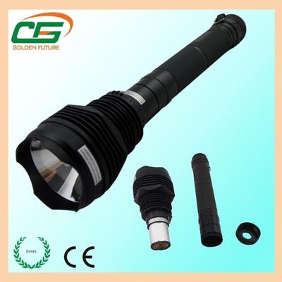 6000K CACHÉS imperméabilisent la lampe-torche IP65 de LED avec cinq modes fonctionnants