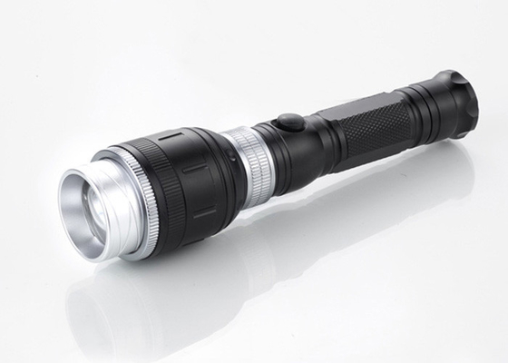 lampe-torche rechargeable du ménage LED, torche menée lumineuse superbe du bourdonnement 10W
