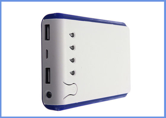 Banque portative pratique de puissance d'USB de lampe-torche rechargeable pour des périphériques mobiles