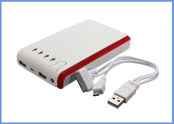 Banque portative pratique de puissance d'USB de lampe-torche rechargeable pour des périphériques mobiles