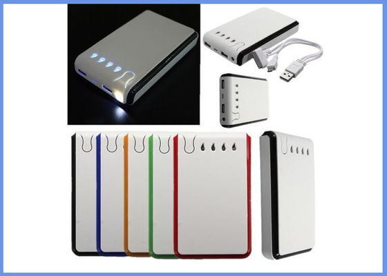 Banque portative pratique de puissance d'USB de lampe-torche rechargeable pour des périphériques mobiles