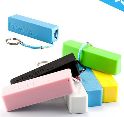 mini keychain de banque de puissance du téléphone portable 2200mAh pour Ipad/MP3/MP4