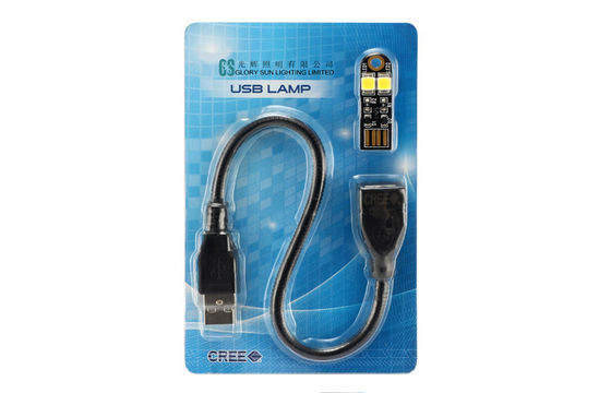 mini lampe blanche fraîche noire/blanche d'USB LED pour le clavier d'ordinateur portable