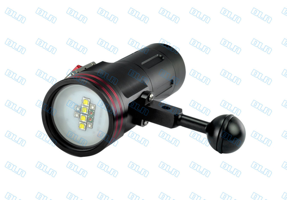 30 watts de LED de lampe-torche de torche d'avions d'aluminium submersible de catégorie
