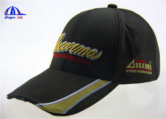 La casquette de baseball de impression unique de torche de LED, lumière des chapeaux de base-ball