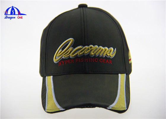 La casquette de baseball de impression unique de torche de LED, lumière des chapeaux de base-ball