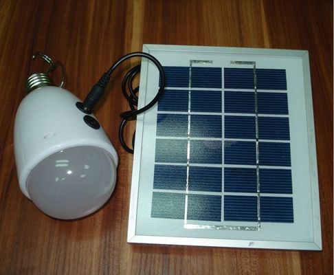 Camper/lecture de la lumière solaire de secours de 2V/6W LED avec le chargeur d'USB