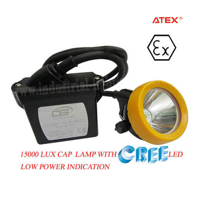 KL5LM imperméabilisent la lampe d'extraction de la sécurité LED de mine 3.7V 15000 lux, lampe d'extraction rechargeable