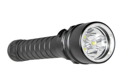 Haute torche de piqué du lumen LED, lampe-torche sous-marine portative de plongée