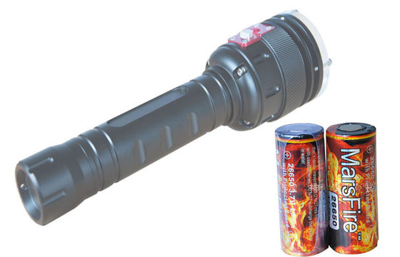 Torche noire de piqué de 2400LM LED