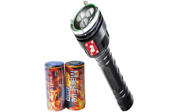 Torche noire de piqué de 2400LM LED