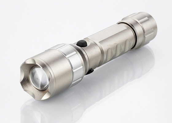 180lm empochent la torche rechargeable menée, la lampe-torche 5W zoomable pour camper