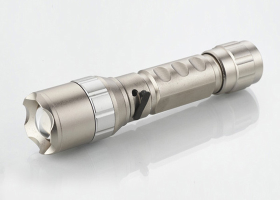 180lm empochent la torche rechargeable menée, la lampe-torche 5W zoomable pour camper